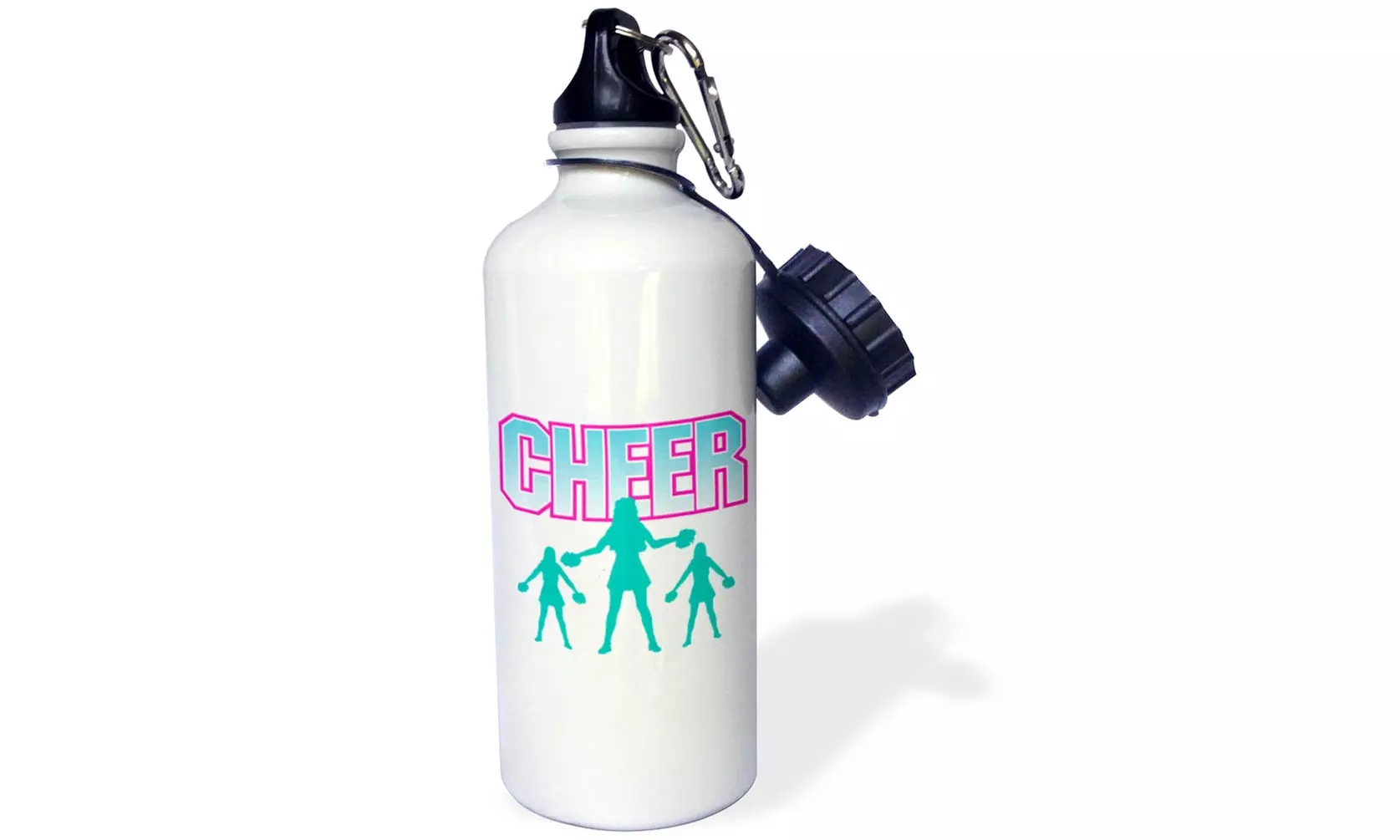  Water Bottle Cheerleading Cheerleader Cheer Sports Design  - Primary Image