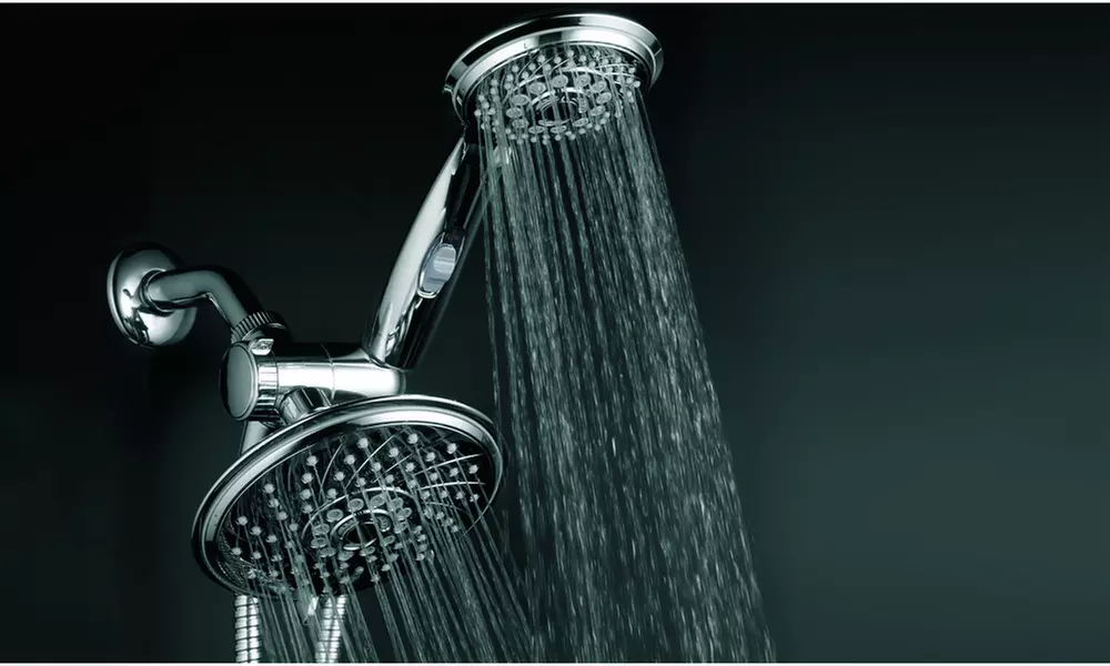 HotelSpa 30-Setting 3-Way Spiral Rainfall Combo - Primary Image