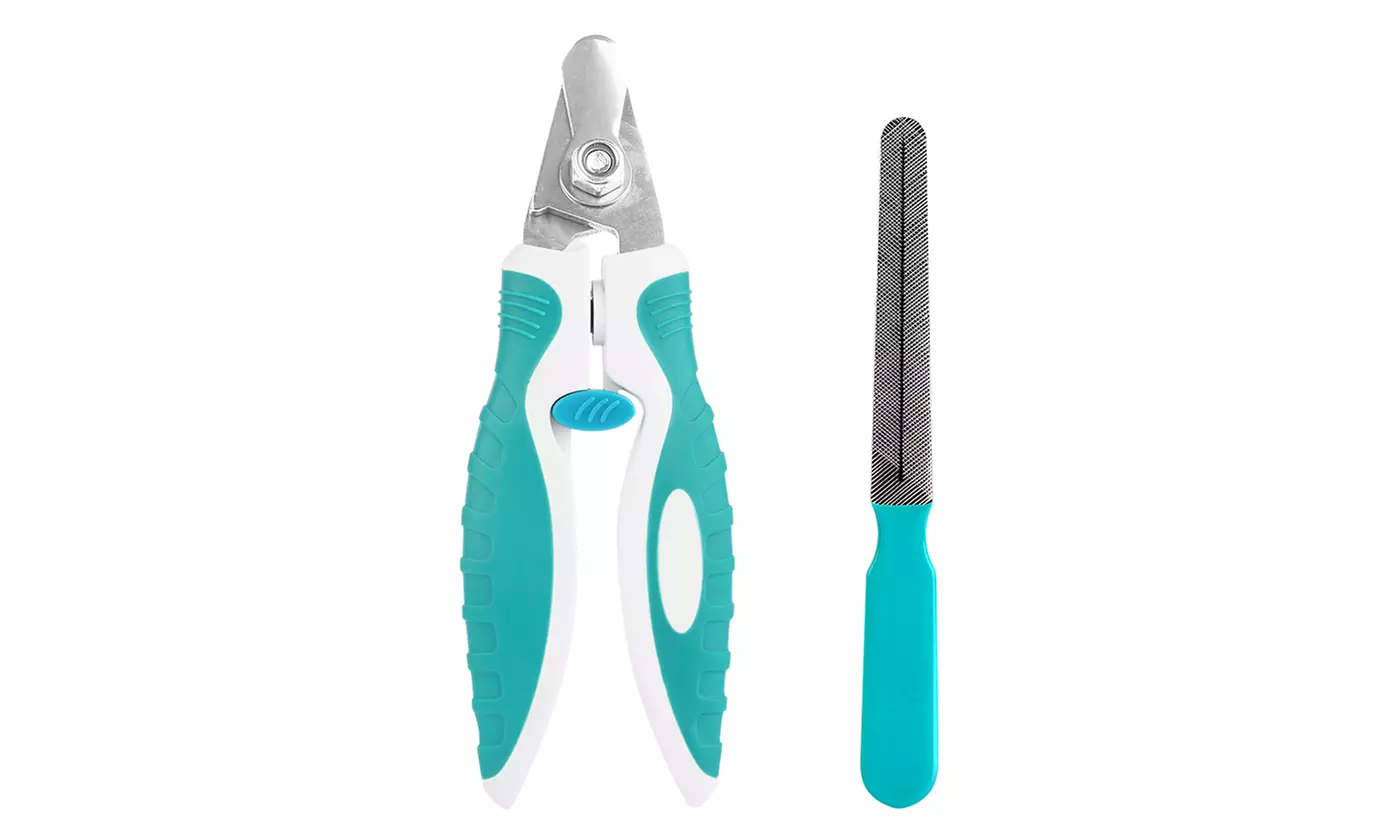 iMounTEK Pet Dog Nail Clipper Stainless Steel Pet Nail Clipper w/ Nail File - Primary Image