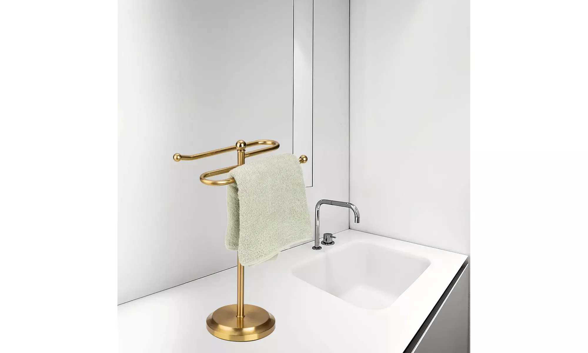 New Classical S Design Fingertip Towel Holder