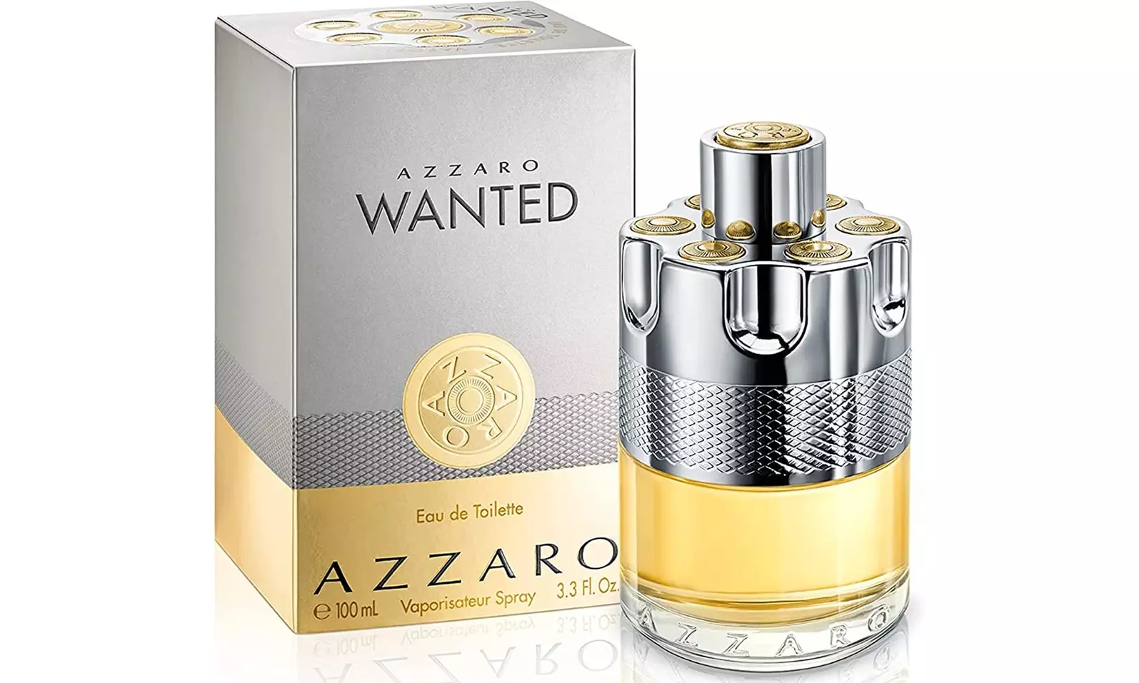 Azzaro Wanted EDT (0.5 Oz 3.3 Oz) Men's 