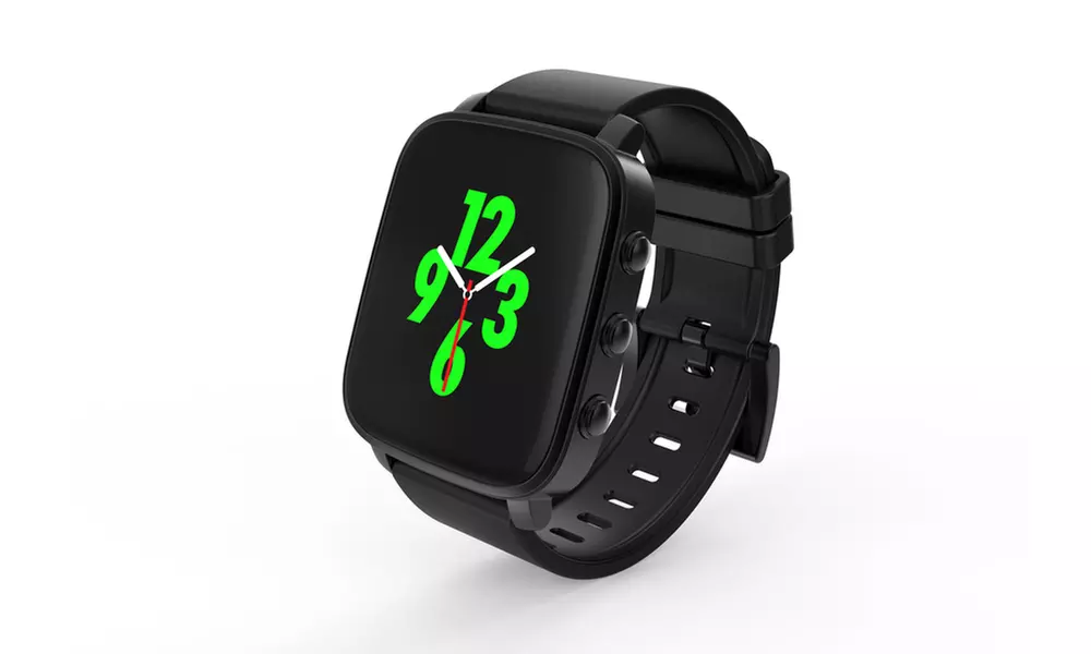 TechComm SMA Q2 Water-Resistant Bluetooth Smartwatch Heart Rate Monitor - Primary Image