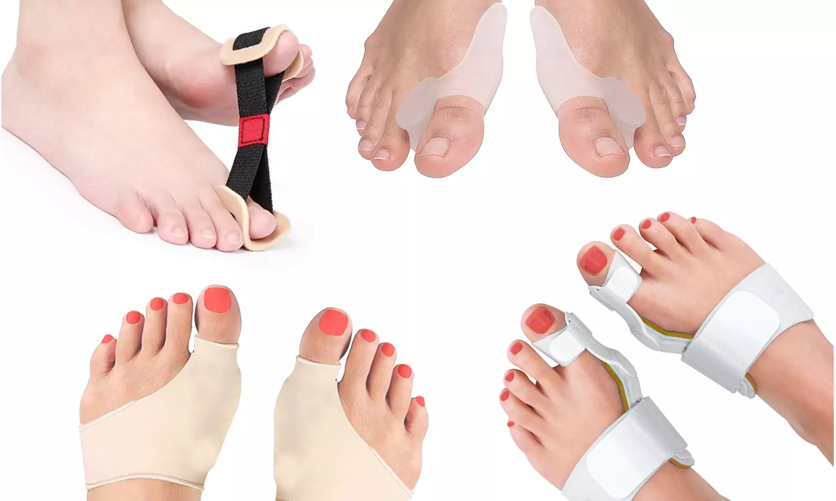 Complete Orthopedic Bunion Corrector and Relief Kit (6-Piece or 8-Piece)