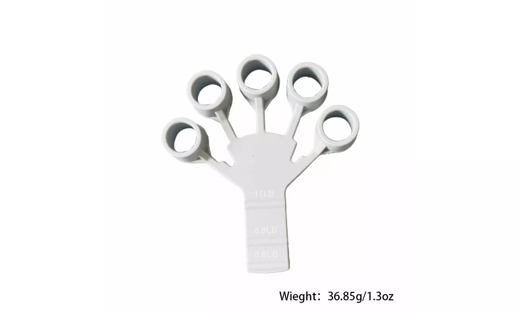 US 1-2 Pcs Hand Grip Strengthener Exerciser Forearm Resistant Level Grip Trainer
