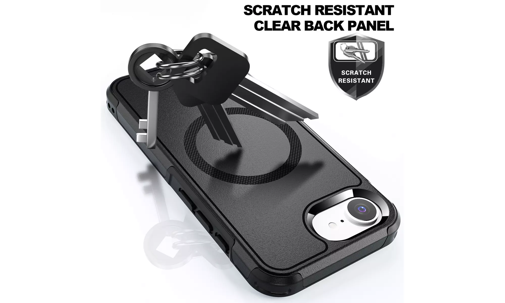 AICASE for iPhone 16e Magnetic Shockproof Heavy Duty Protective Case w/ Cushion