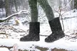 N'POLAR Women's Mid Calf Faux Suede Fashion Winter Boots  - Second Medium