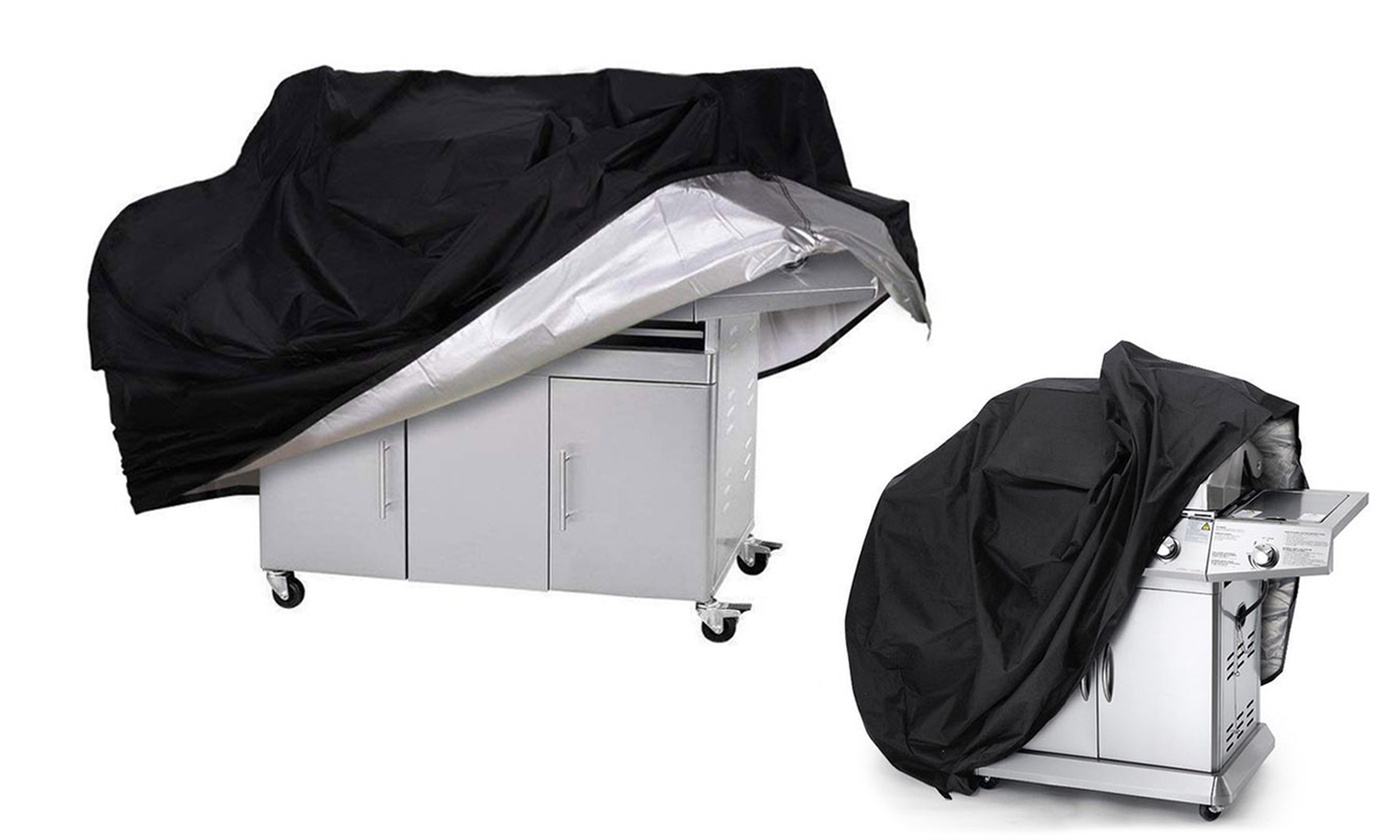 58" Waterproof Heavy Duty Gas BBQ Grill Cover For Weber Brinkmann Char Broil