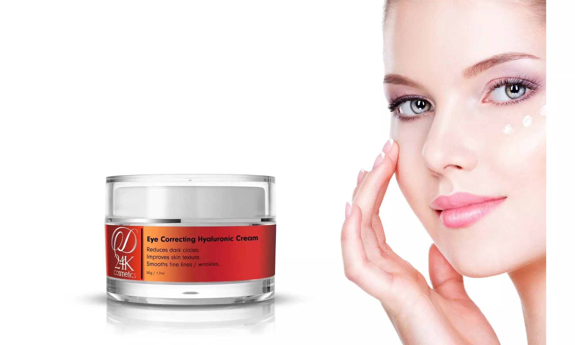 D24K Eye Correcting Hyaluronic Cream - Primary Image