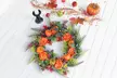 iMounTEK Fall Essentials Wreath, Cordless Blowers, Gutter Brush & Leaf Bag - Second Medium