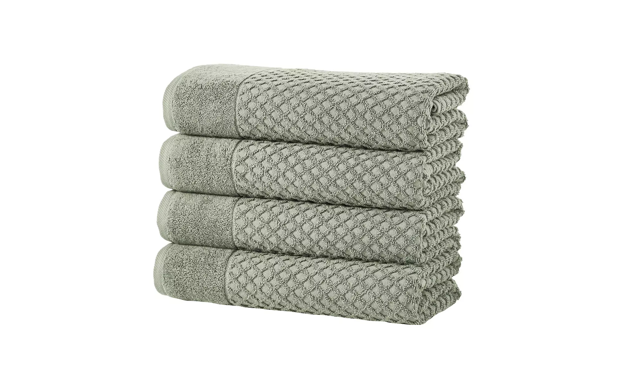 Ultra-Soft 100% Cotton Diamond Waffle Bath Towels