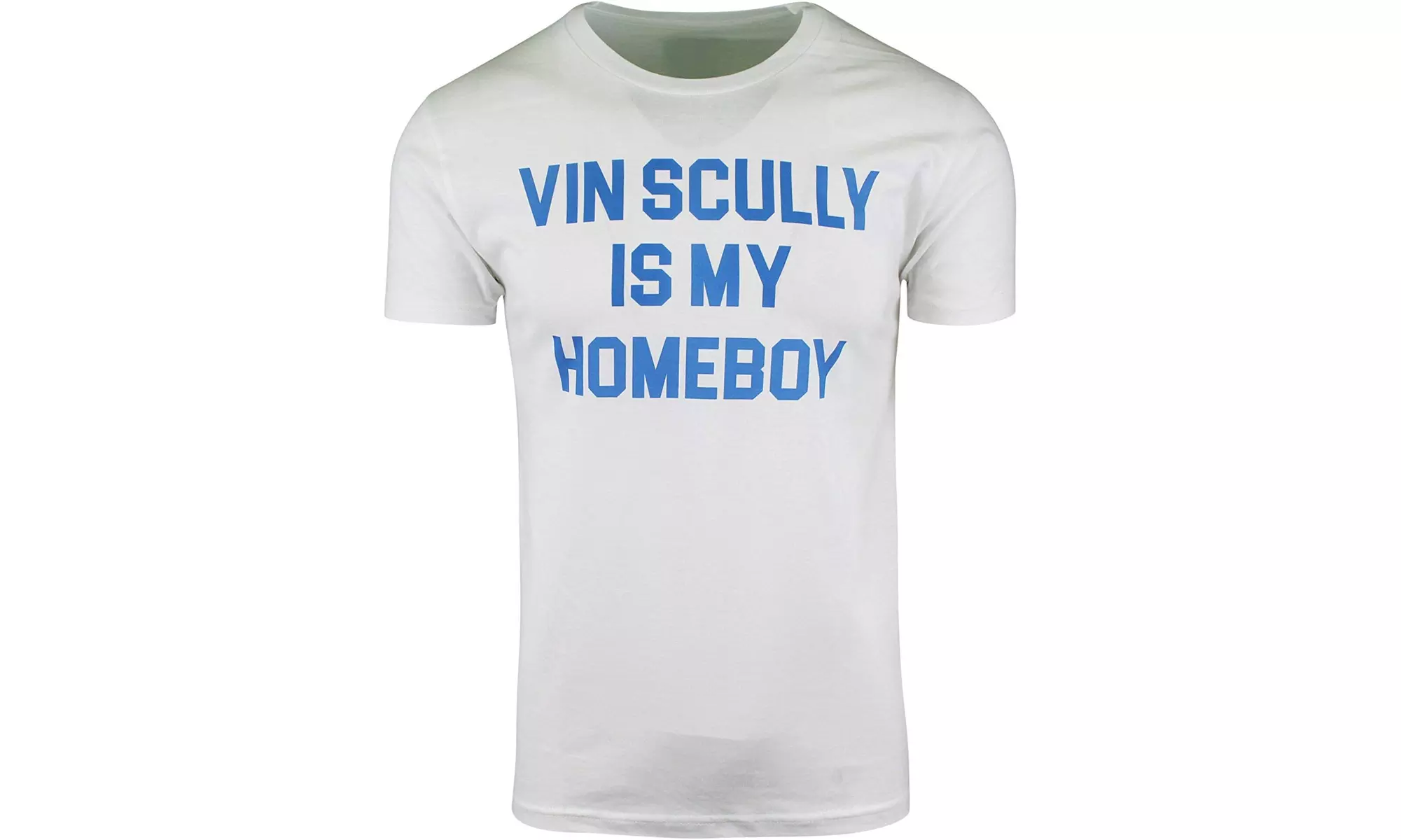 Vin Scully is My Homeboy Mens T Shirt RIP Baseball Hall of Fame Broadcaster - Primary Image