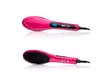 Wet to Dry Digital 3D-Plated Hair-Straightening Hot Brush - Second Medium