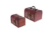 New Wood Jewelry Storage Box Treasure Chest Organizer Gift Decor Box - Second Medium