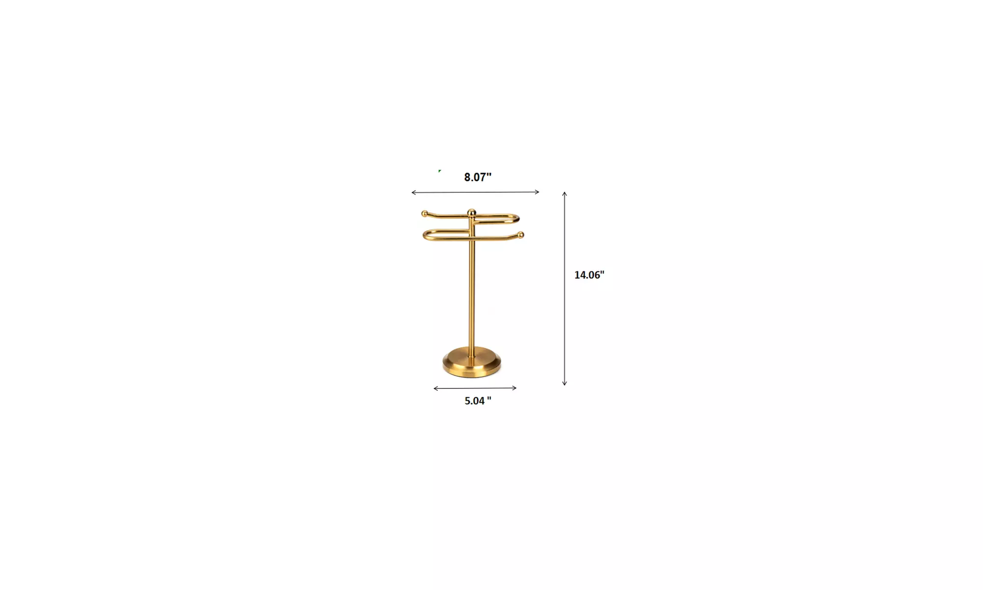 New Classical S Design Fingertip Towel Holder