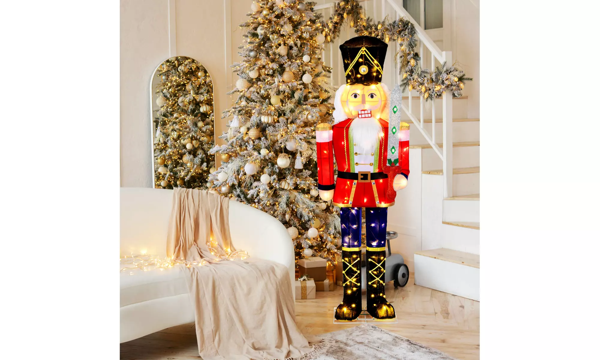 Costway Lighted Christmas-Themed Decor