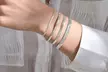 Gold Or Silver Plated Stainless Steel Herringbone Snake Chain Bracelet - Second Medium