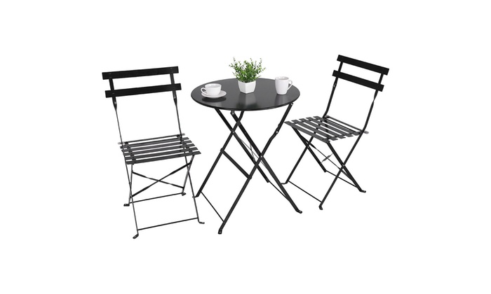 Up To 25 Off On Outdoor 3 Piece Patio Set Fo Groupon Goods