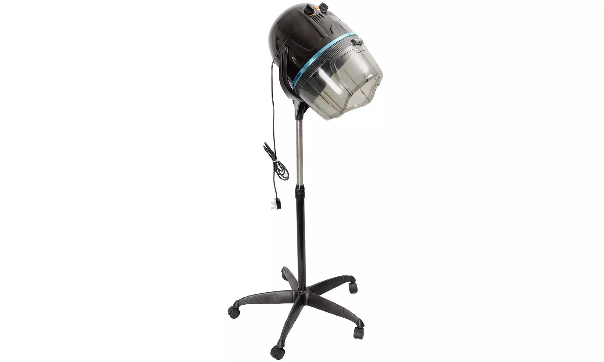 Costway Adjustable Stand Up Hood Floor Hair Bonnet Dryer Rolling Base & Wheels - Primary Image