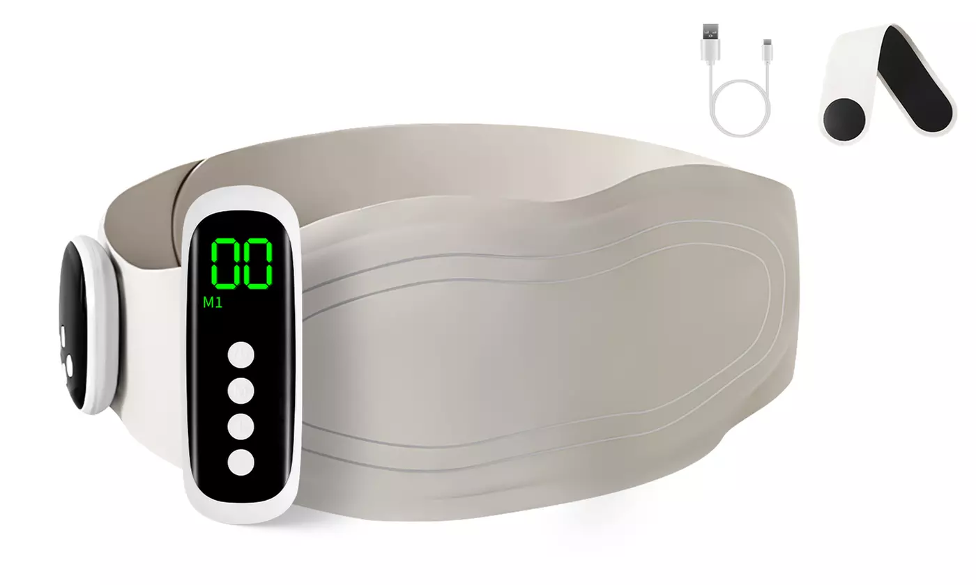 iMounTEK EMS Lower Back Massager Heating Pad with Remote