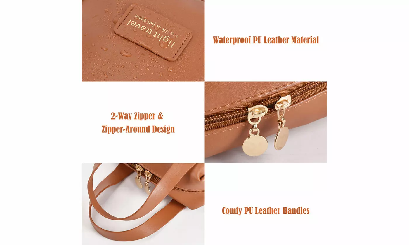 Travel Large Capacity Waterproof Makeup Bag Cosmetic Organizer