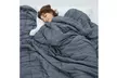 Weighted Idea Cool Weighted Blanket for Adults (Grey) - Second Medium