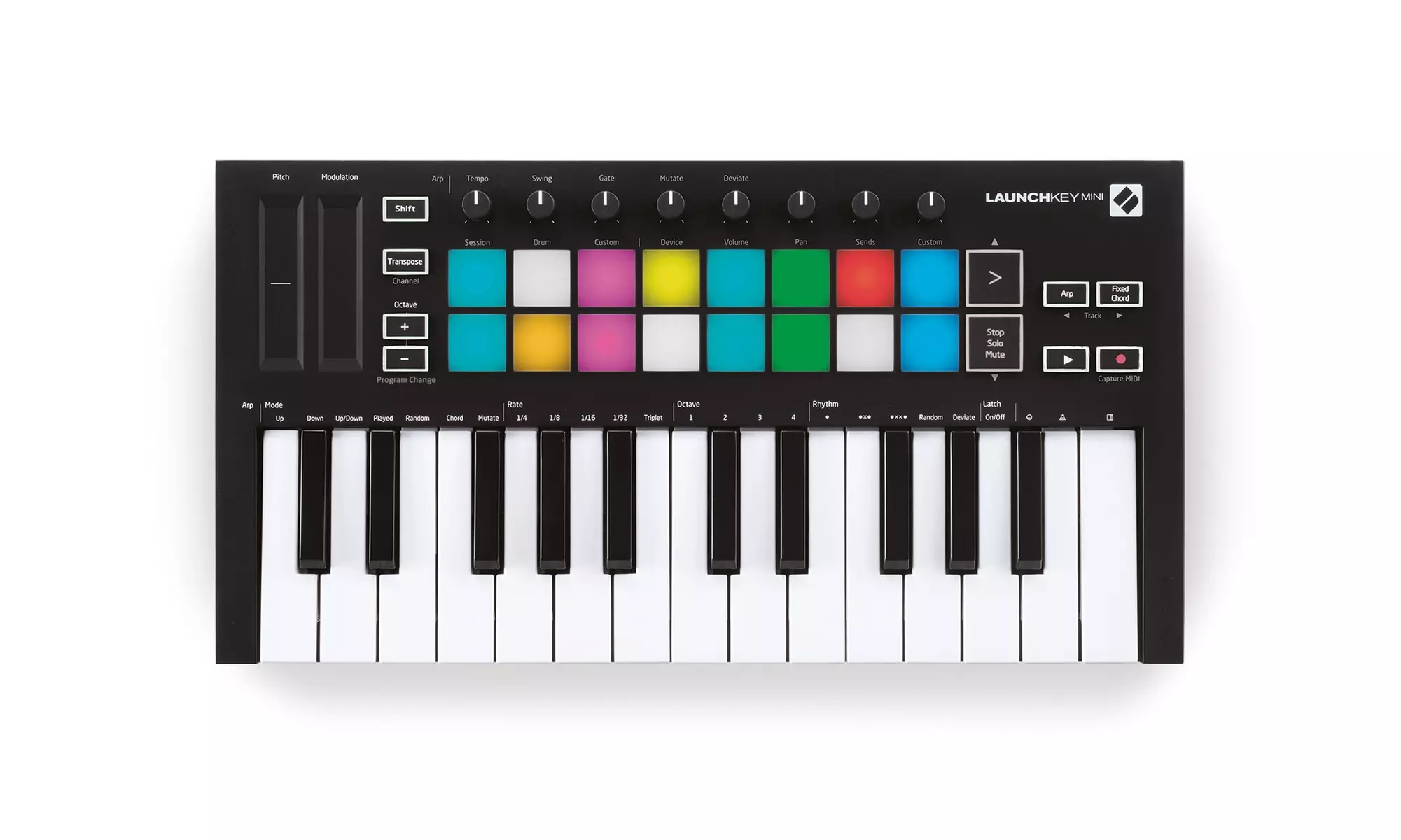 Novation Launchkey Mini MK3 25-Mini-Key MIDI Keyboard Controller - Second Medium