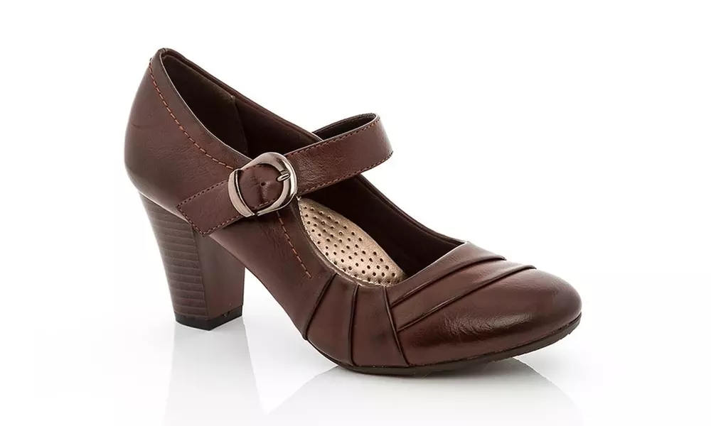 Rasolli Women's Medium Width Classic Mary Jane Shoes