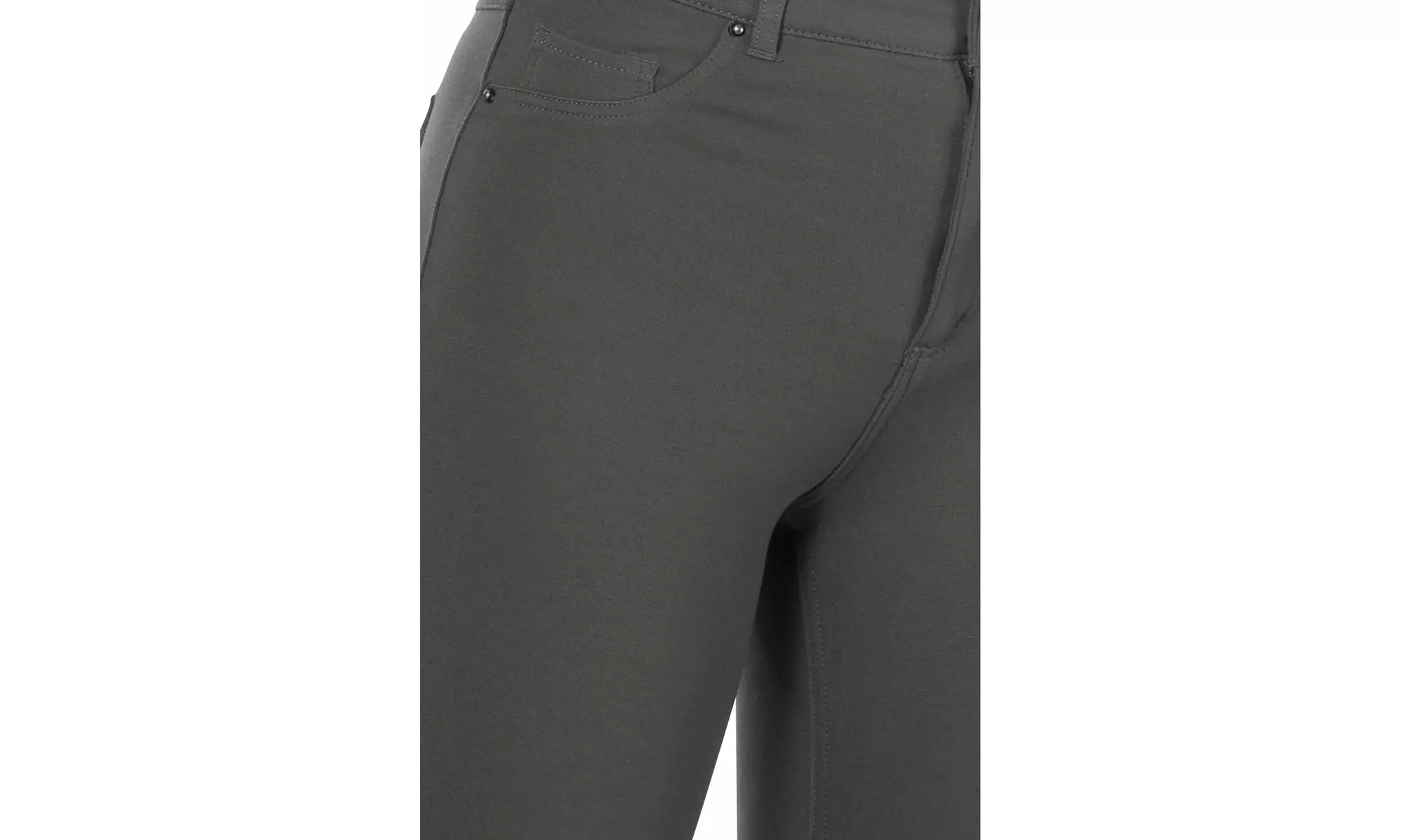 Women's Casual Skinny Ponte Mid-Rise Pants