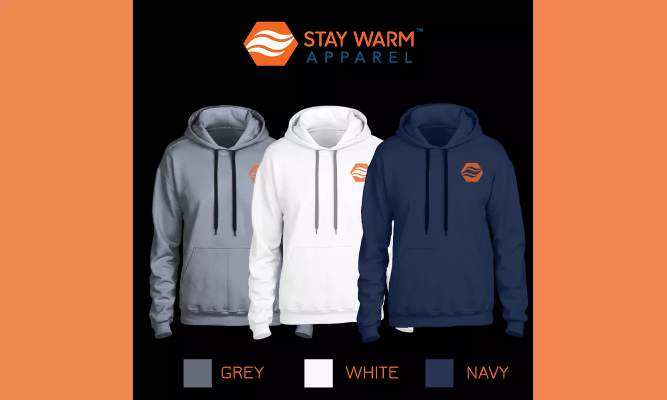 Stay Warm Apparel Heated Hoodie With Rechargeable Battery - Primary Image