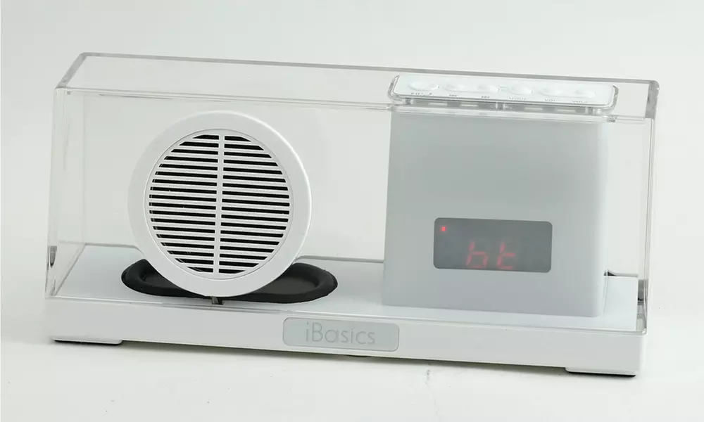 Bluetooth Speaker in Acrylic Box with Case (2-Colors) - Second Medium