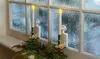 Solar-Powered LED Flameless Window Candles (2, 4, or 6-Pack)