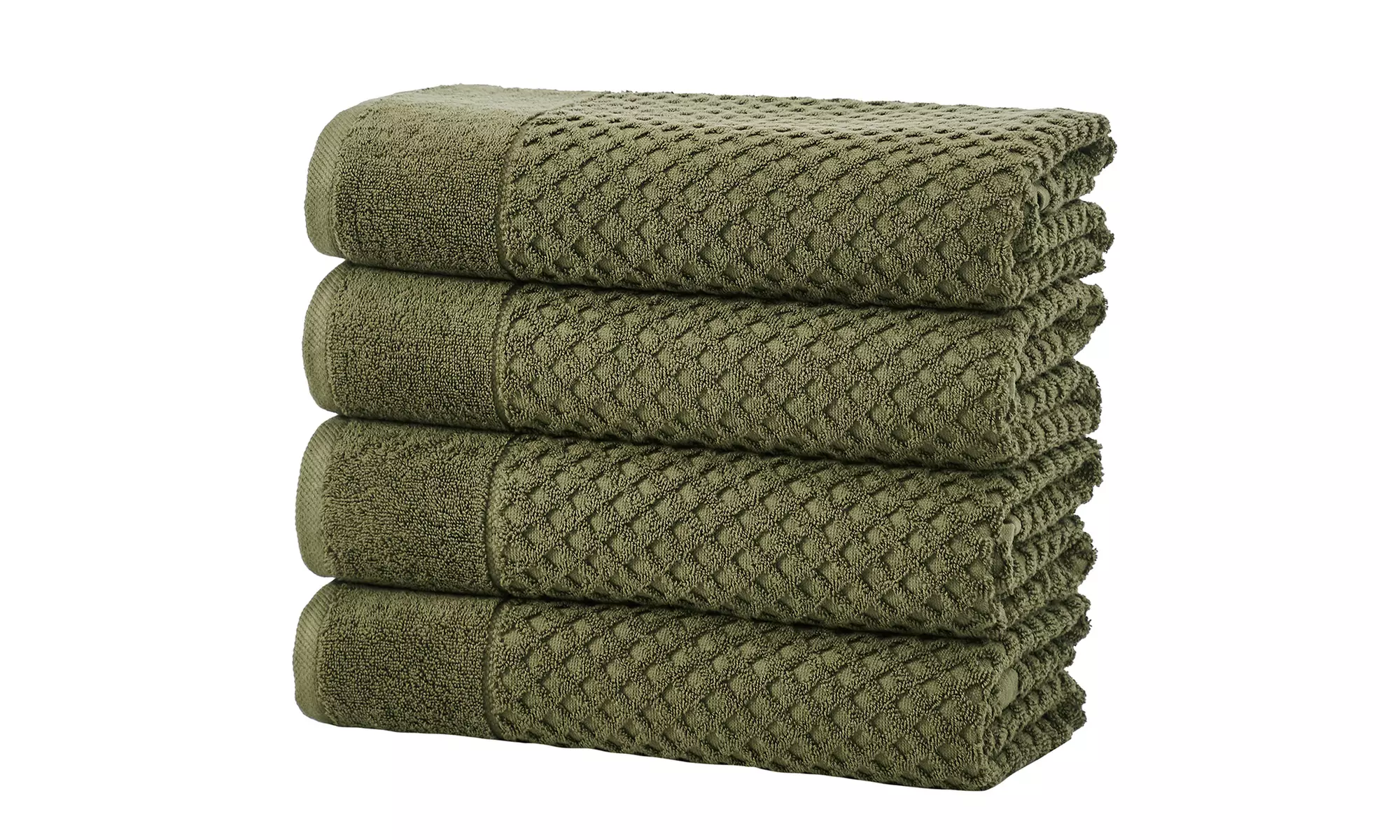 Ultra-Soft 100% Cotton Diamond Waffle Bath Towels