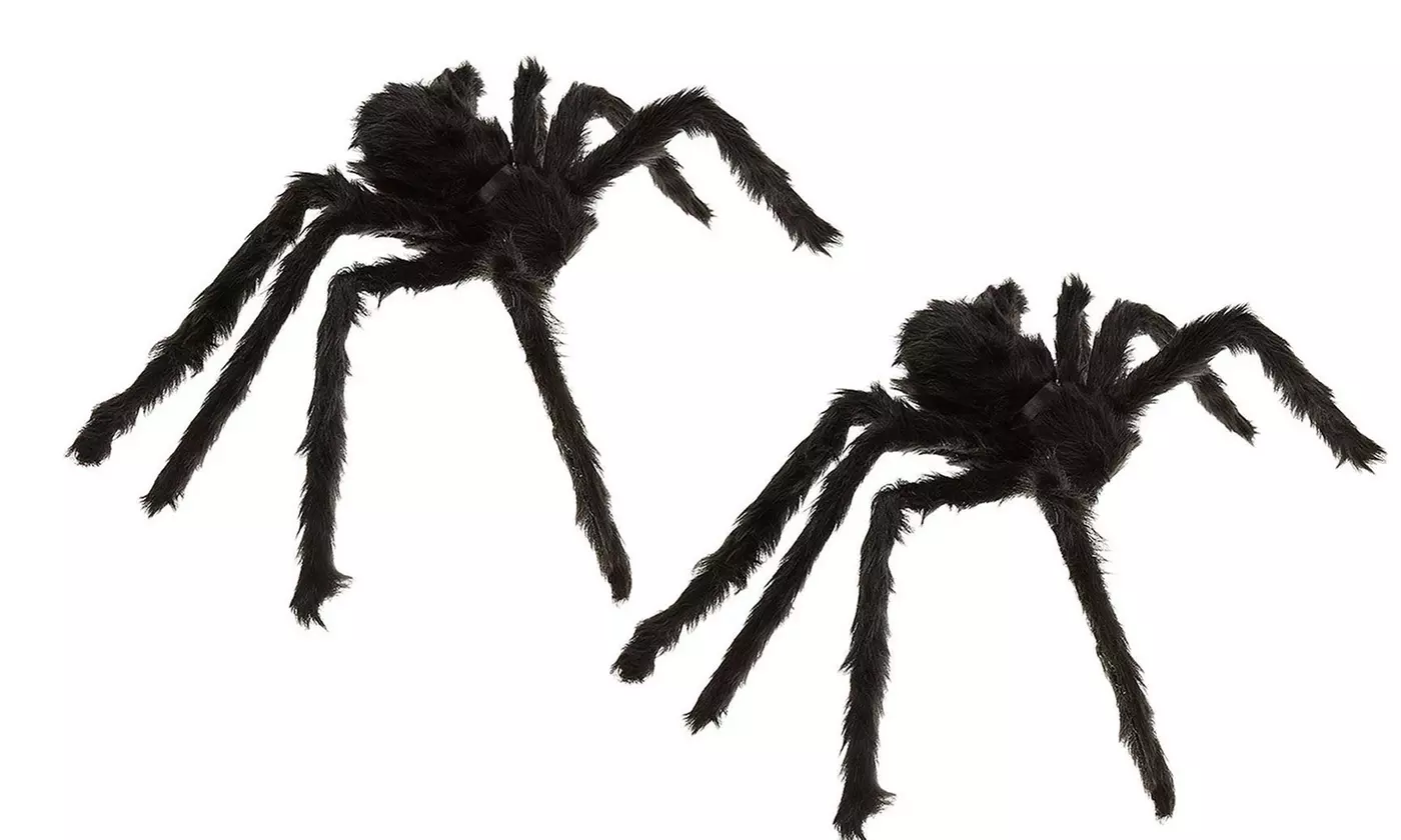 Giant Spider & Web Halloween Decoration Props