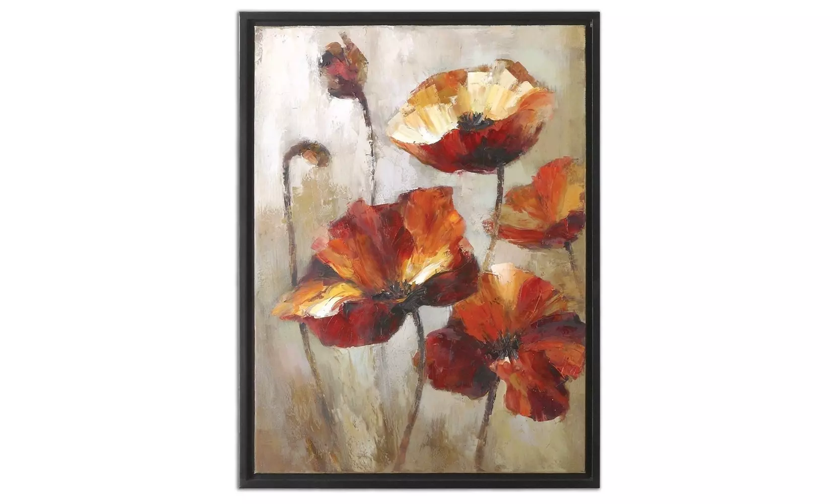 Uttermost Window View Floral Art - Primary Image