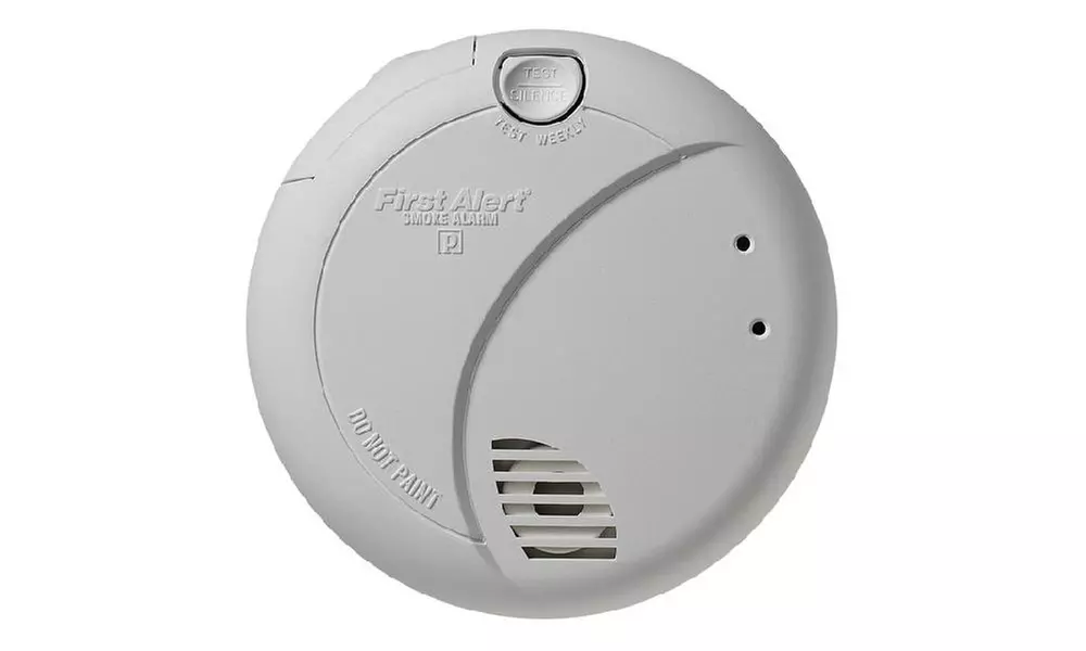 First Alert 7010b Photo Electronic Smoke Alarm, 120 Volt - Second Medium
