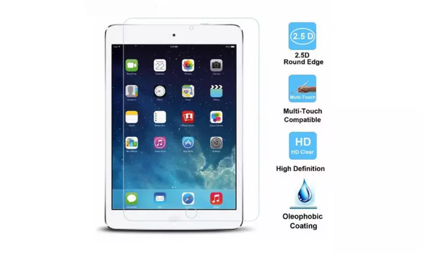 1 Piece Premium Tempered Glass Screen Protector Film for Apple iPad 2 3 4 - Primary Image