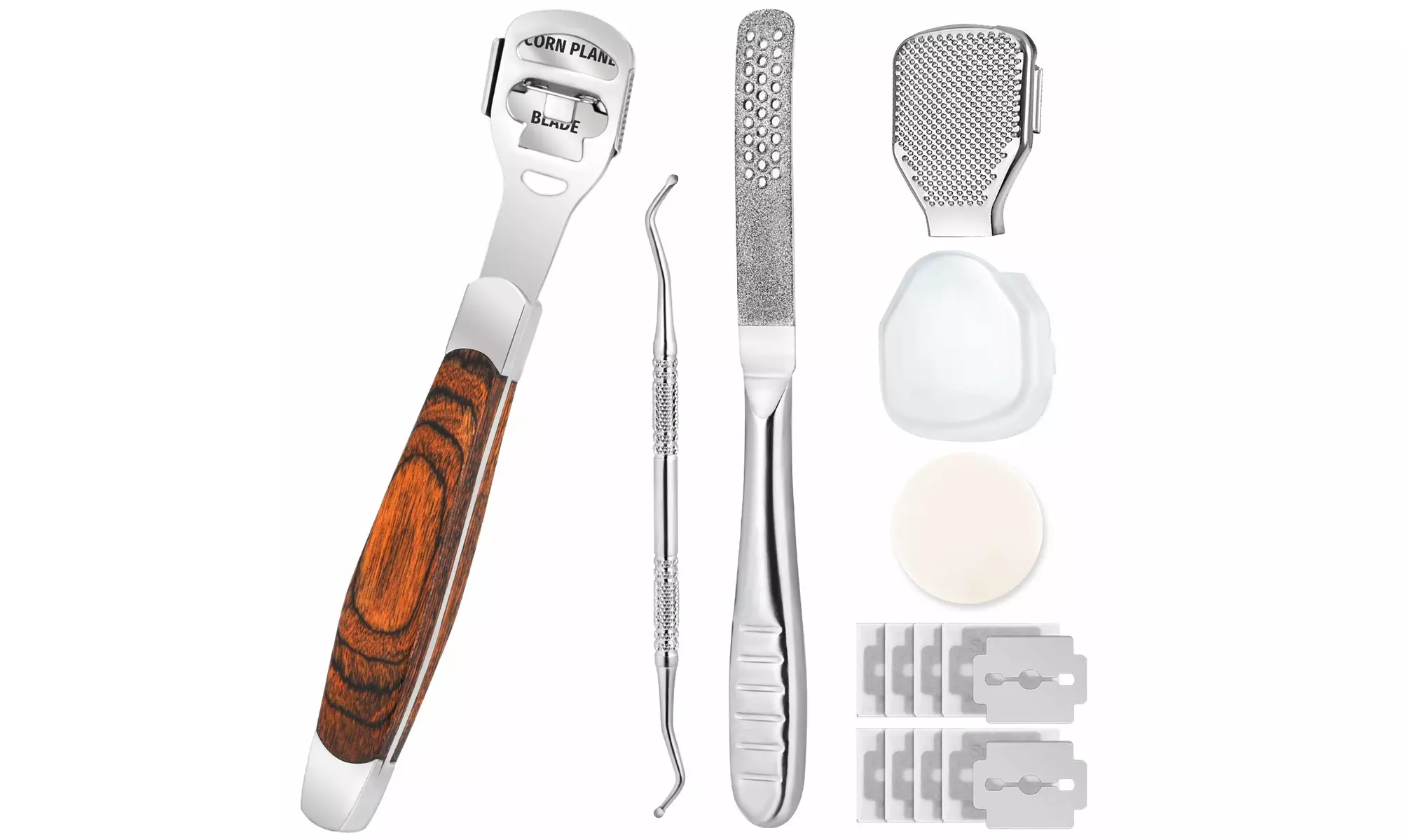 Callus Shaver, Foot Shaver Callus Remover for Feet Hand Care with Foot File - Primary Image