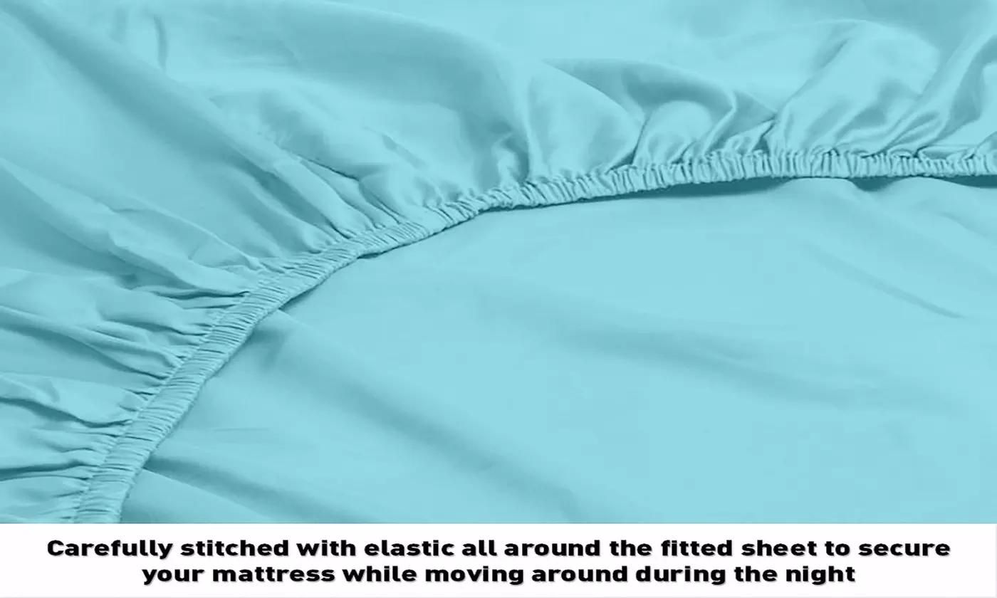 Home Sweet Home Extra Soft Deep Pocket Embroidered Sheet Set