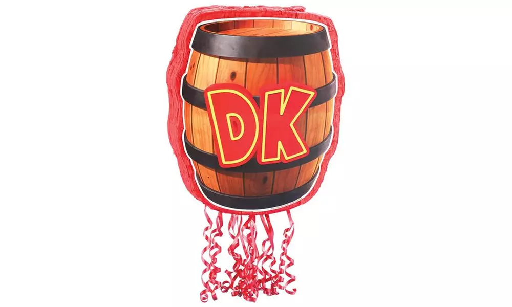 Donkey Kong Pull-String Pinata Party Supplies - Primary Image