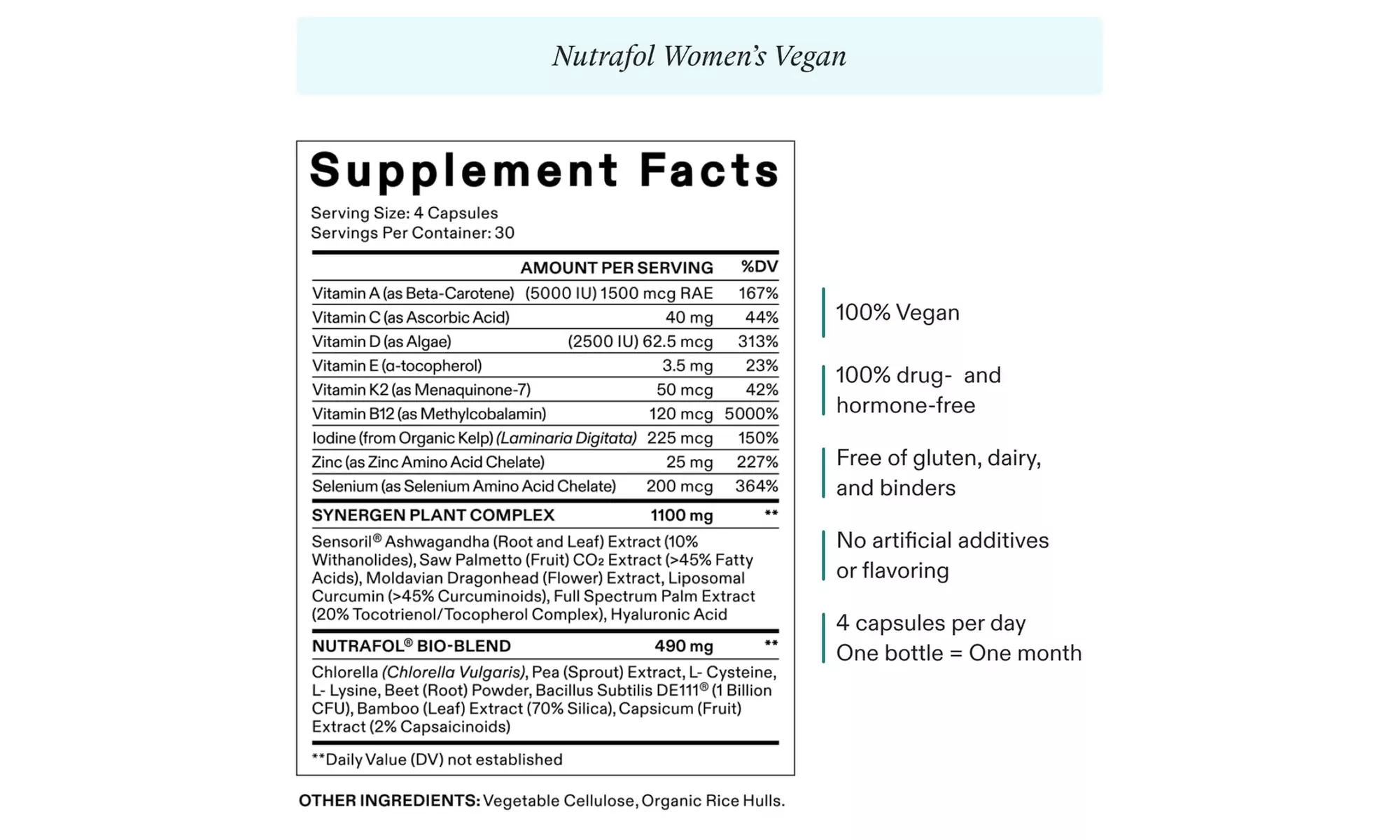 Nutrafol Hair Growth Supplements 