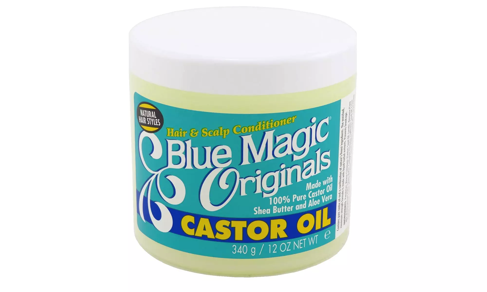 Blue Magic Organics Castor Oil Hair and Scalp Conditioner with Shea Butter 12 oz - Second Medium