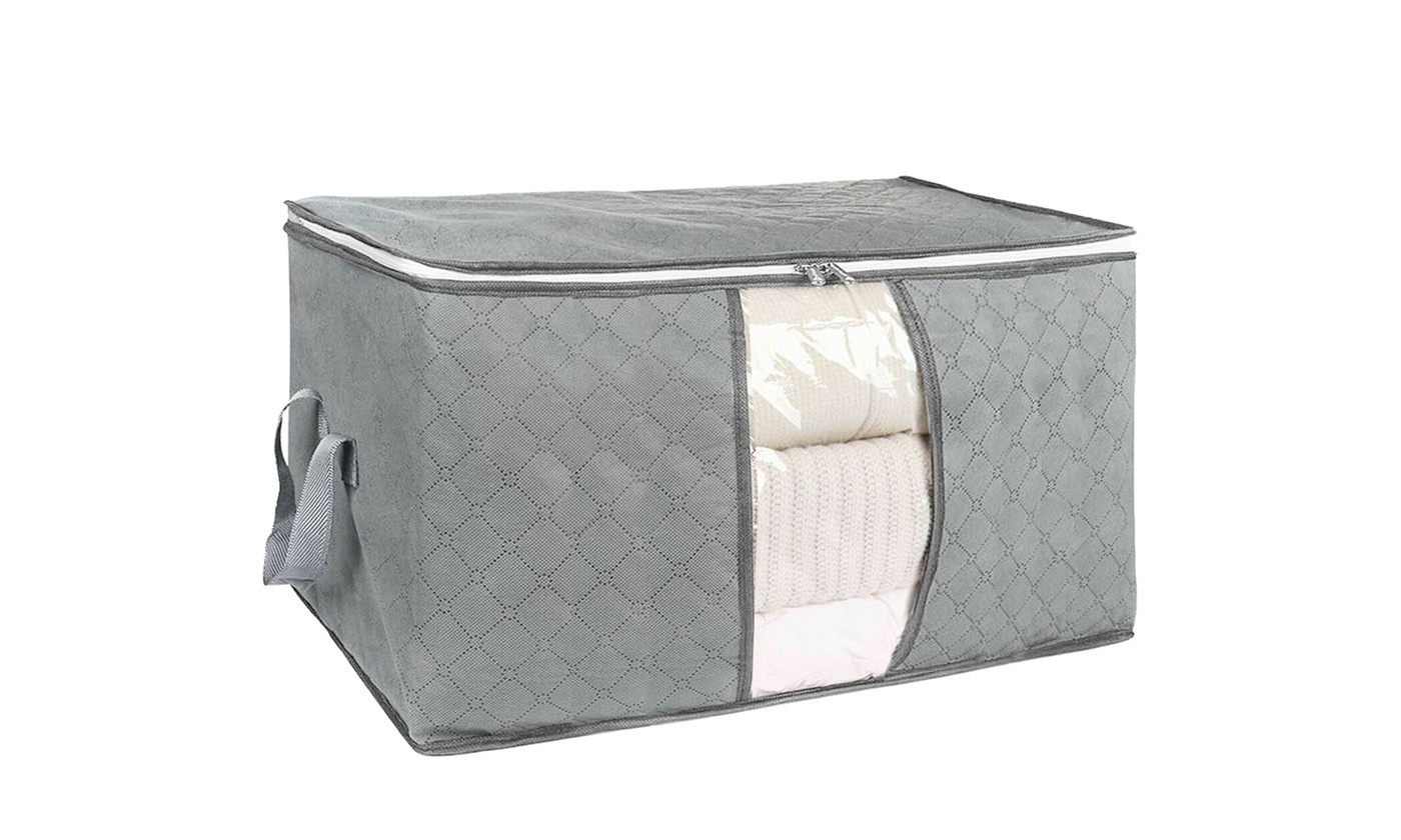 Large Capacity Clothes Bedding Storage Bag Organizer