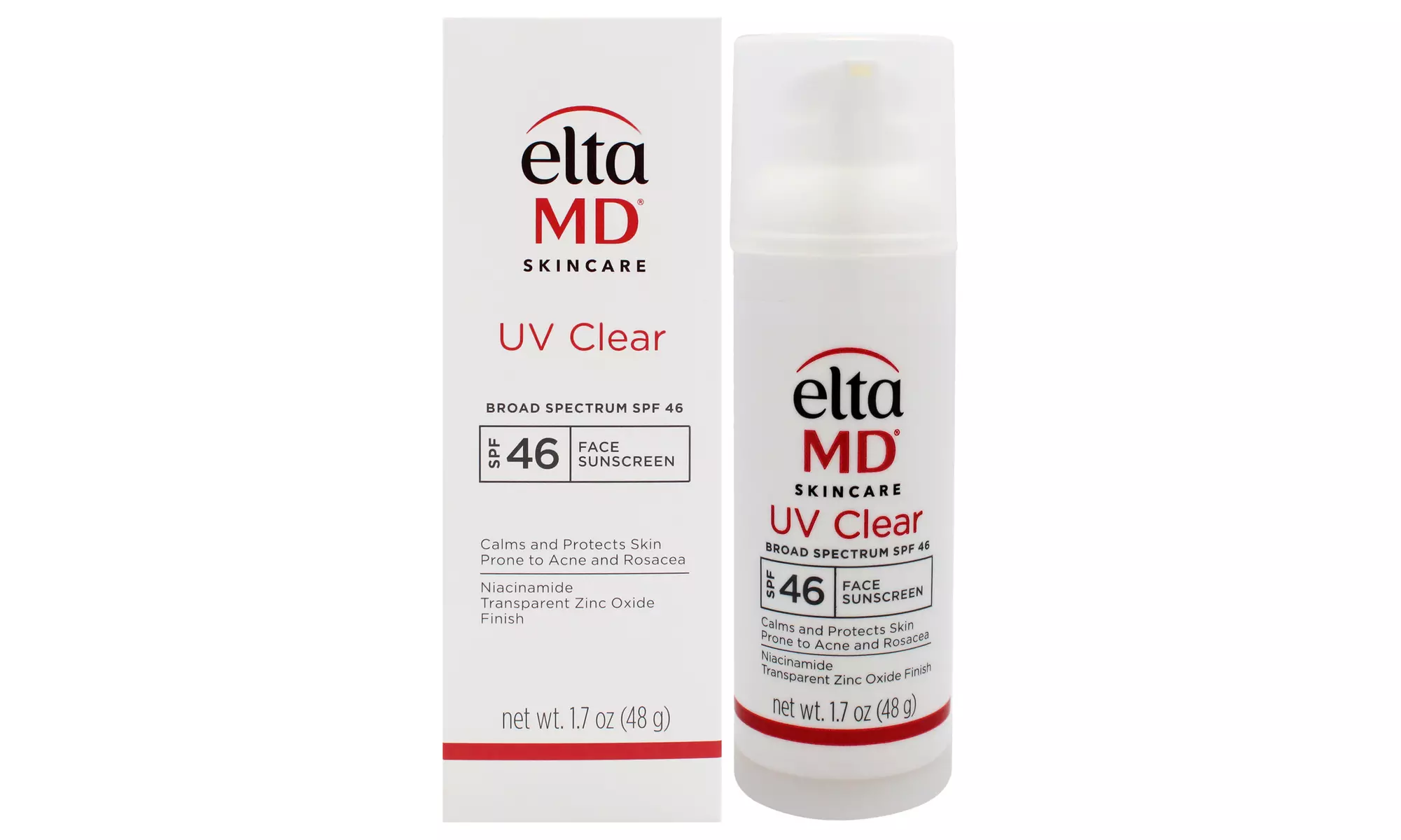 EltaMD UV Clear Facial Sunscreen SPF 46 For Unisex 1.7 oz Sunscreen - Primary Image