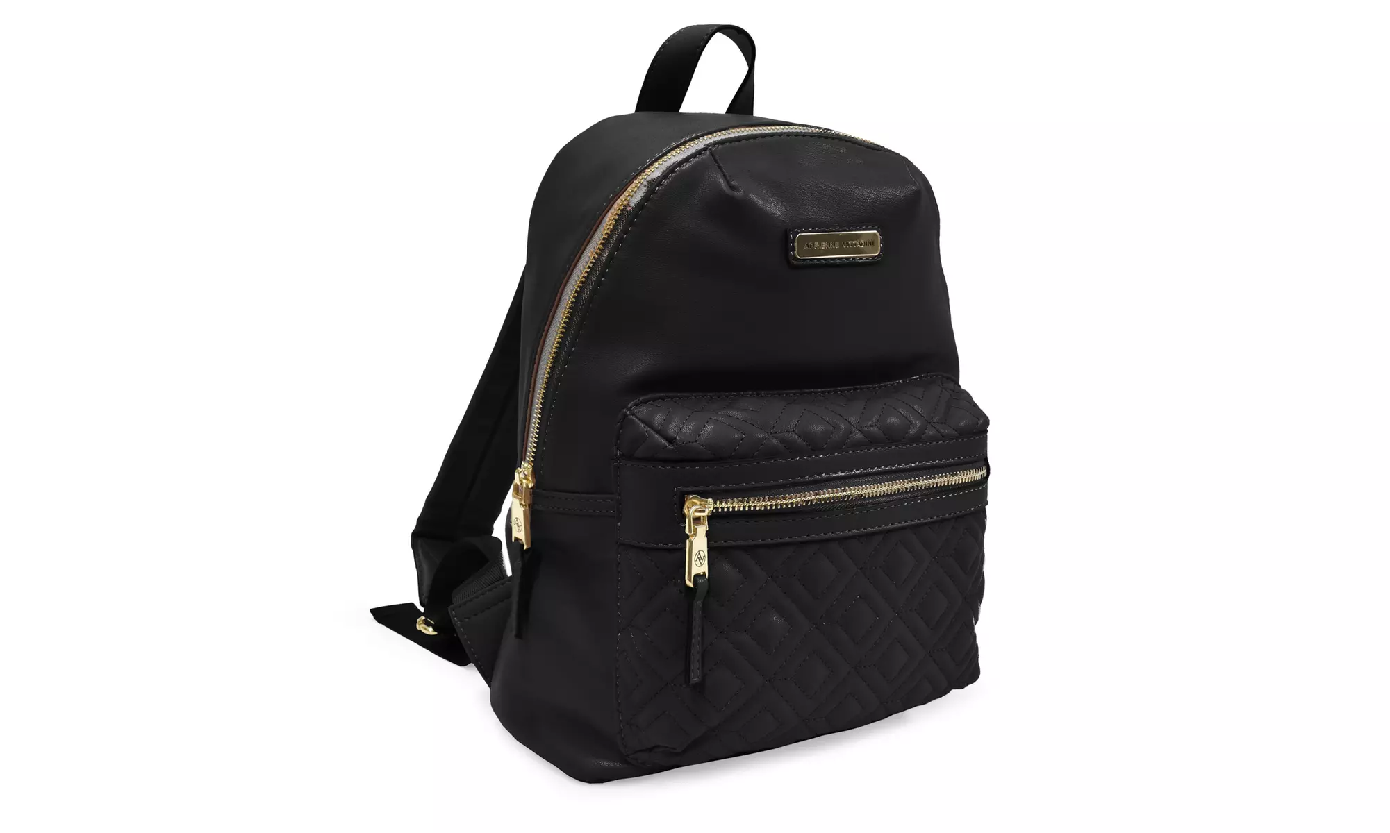 adrienne vittadini black high-density nylon mini backpack Mochila de con bonus de funda de libro y compartimentos grandes, negro Electrónicos Adrienne Vittadini Backpack - Etsy