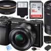 Image 8: Sony a6000 24.3MP 1080p Digital Camera Bundles