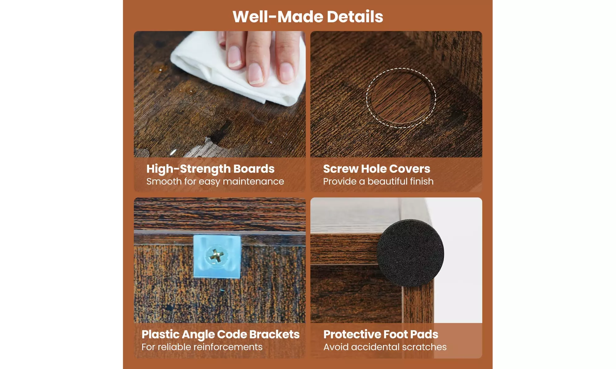 Costway Cube Storage Organizer Stackable Open Book Shelf for Small Space Storage