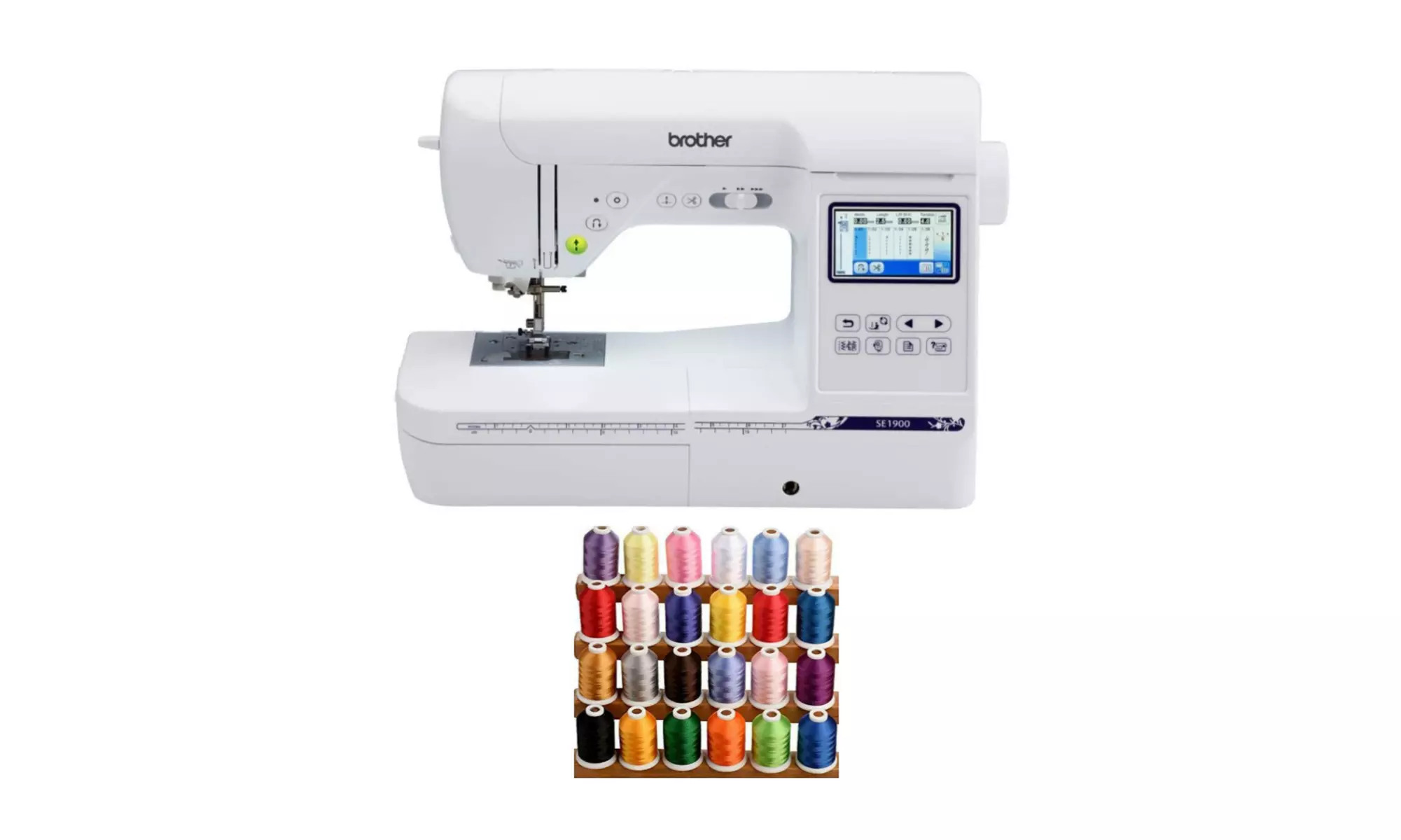 Brother SE1900 Sewing and Embroidery Machine with 1100 Yards Trilobal Polyester - Primary Image