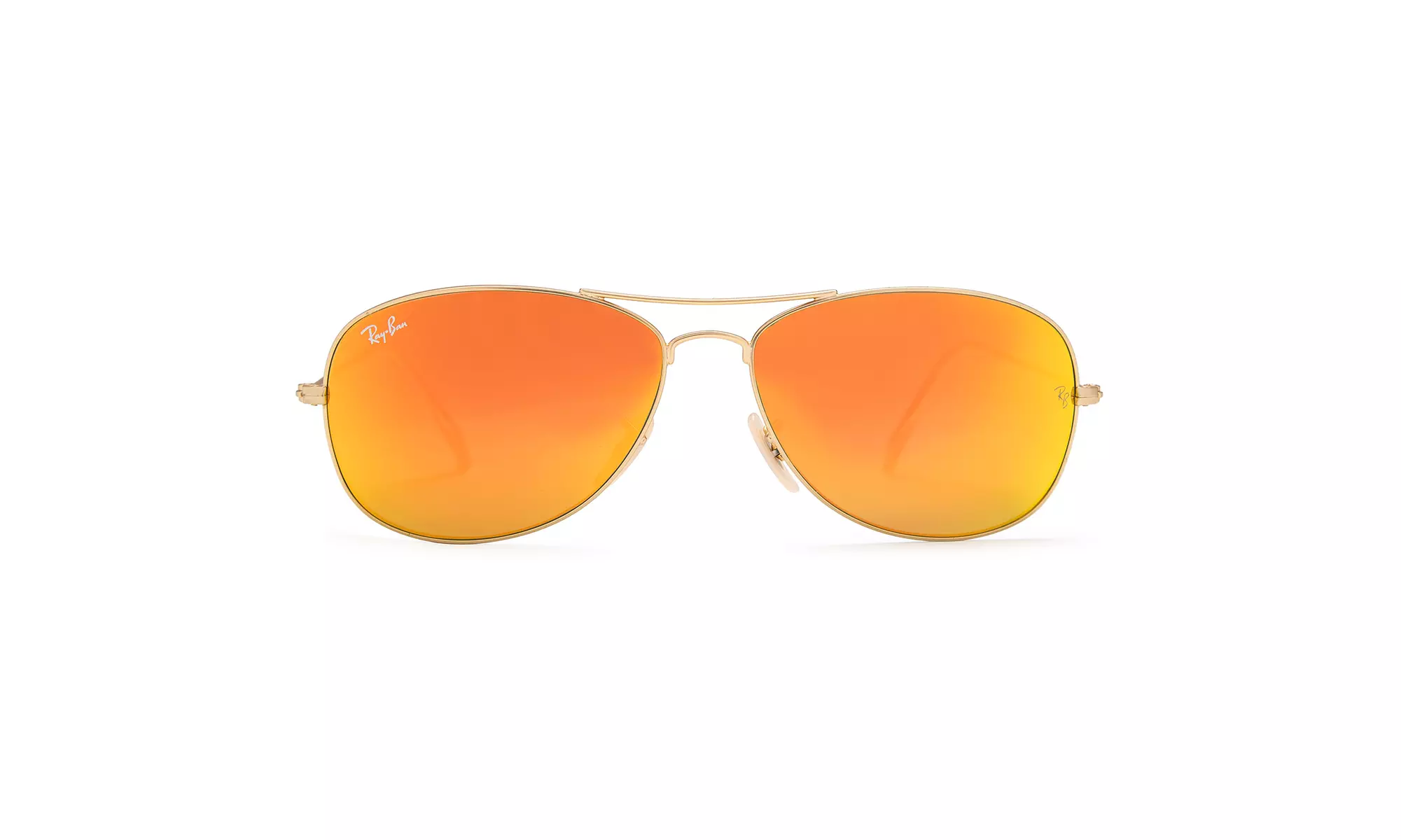 Ray-Ban Cockpit Sunglasses 59mm Gold Frame - Primary Image