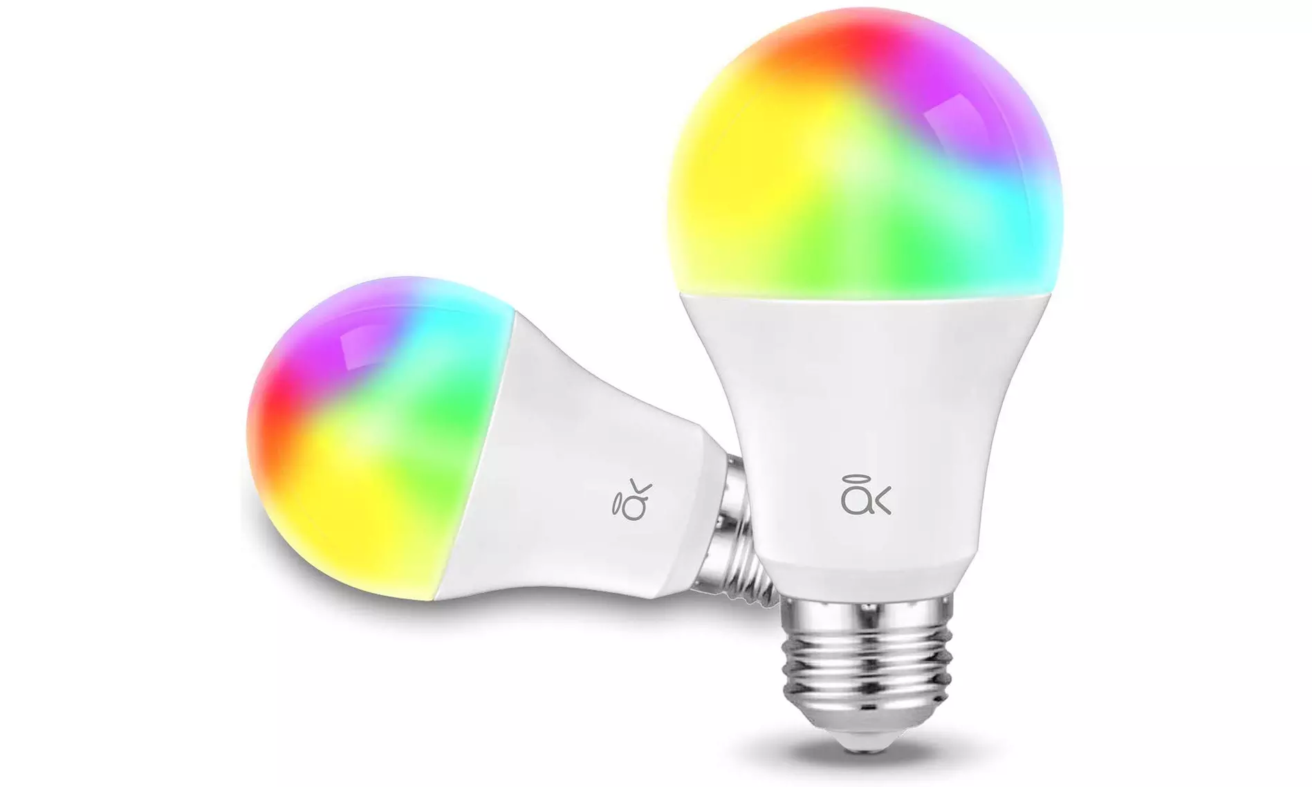 2pack Smart Light Bulb AL Above Lights Dimmable E26 9W Wi-Fi LED Bulb - Primary Image