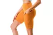 JVINI Women's High-Waisted Active Biker Shorts With Pockets - Second Medium